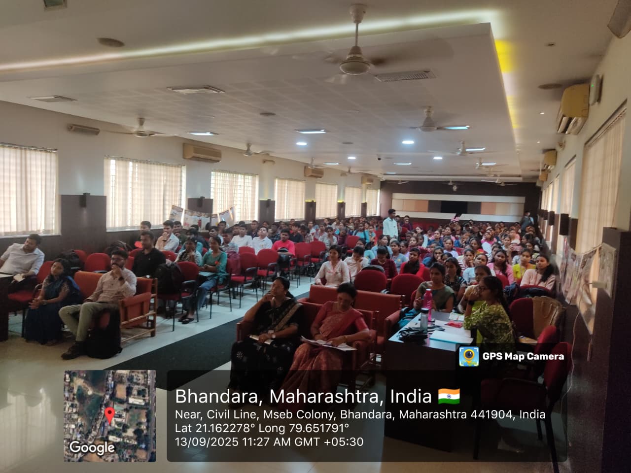 Workshop audience — youth and women participants